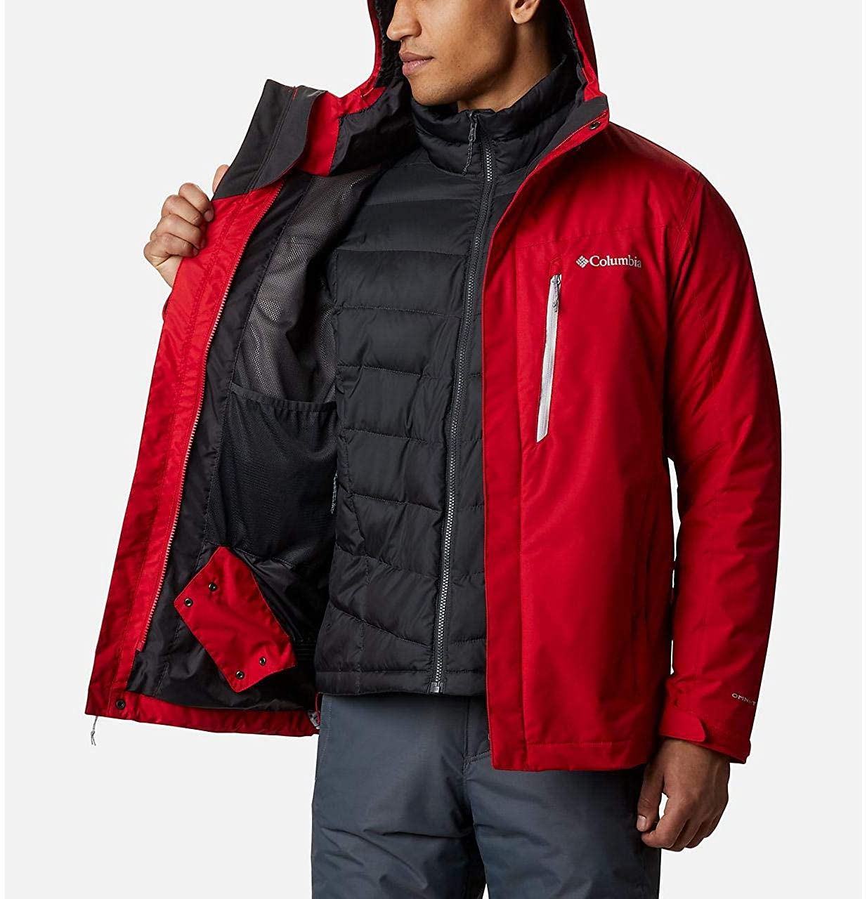 Columbia Men\'s Whirlibird IV Interchange Jacket, Waterproof & Breathable