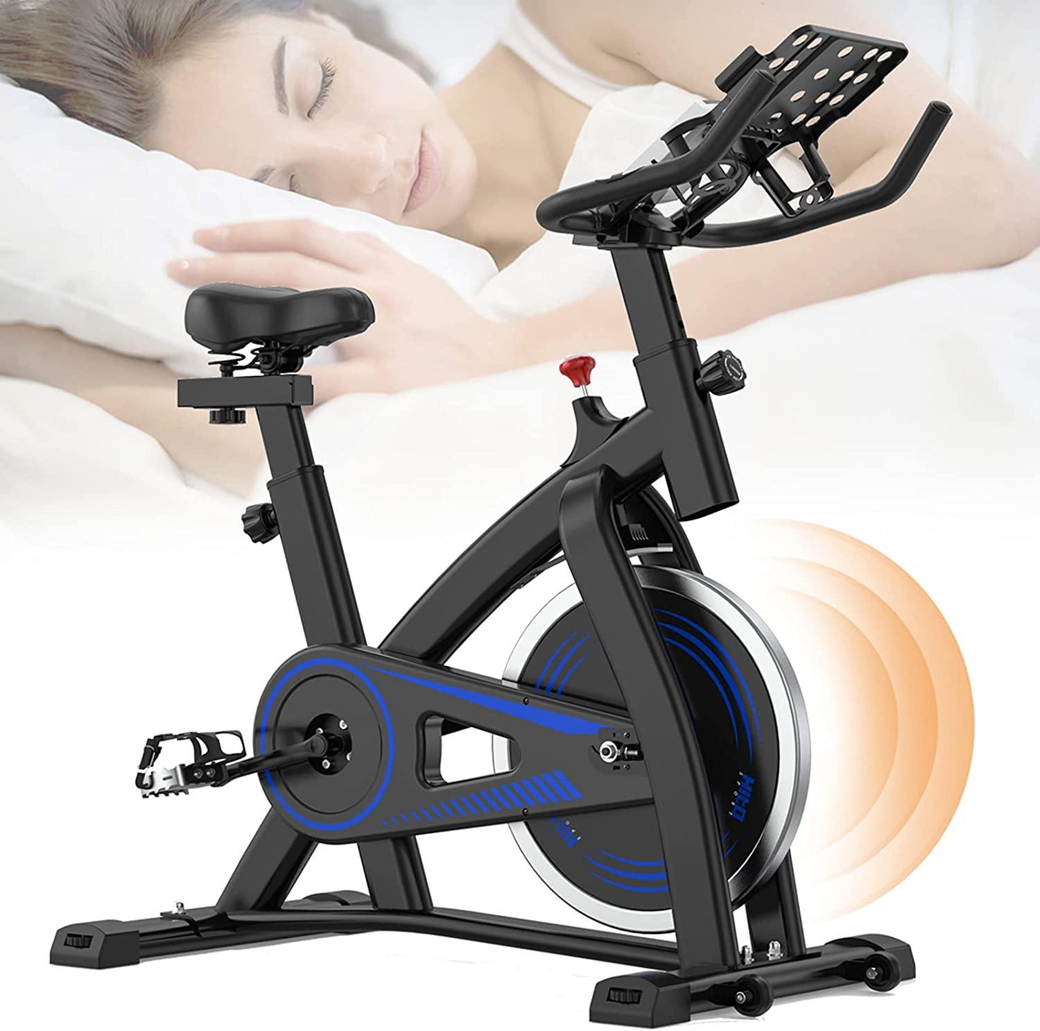 Hitosport Indoor Cycling Bike Stationary, Exercise Bike for Home with LCD Monitor for Home Gym Cardio Workout Bike - JOY2ESpree