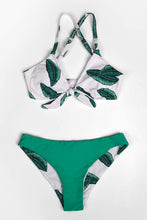
                        
                          Load image into Gallery viewer, CUPSHE Women's Red Floral Print Knot Adjustable Bikini Sets
                        
                      