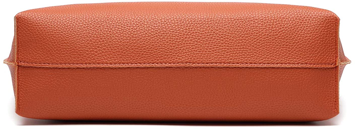 Women's Soft Faux Leather Tote Shoulder Bag from Dreubea, Big Capacity Tassel Handbag