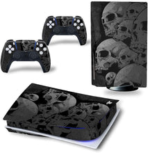 
                        
                          Load image into Gallery viewer, DOMILINA PS5 Skin Stickers, Full Body Vinyl Decal Cover for Playstation 5 Disk Edition Console &amp; Controllers - Dancing Fire - JOY2ESpree
                        
                      