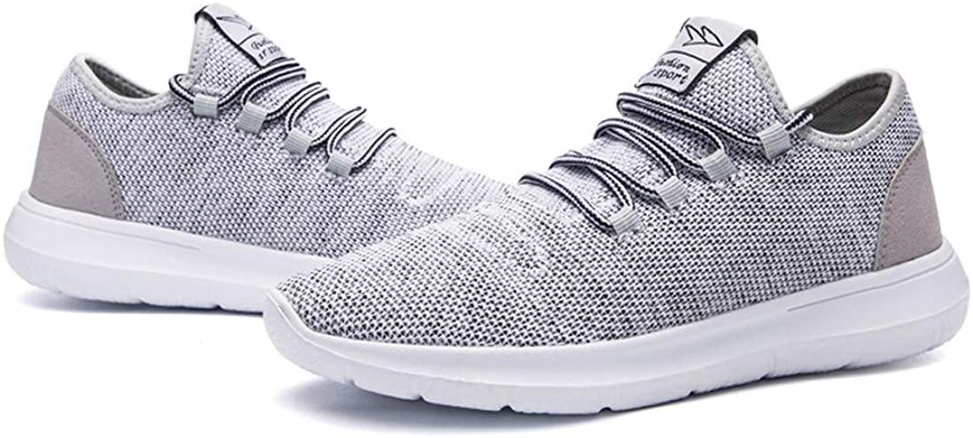 KEEZMZ Men's Running Shoes Fashion Breathable Sneakers Mesh Soft Sole Casual Athletic Lightweight