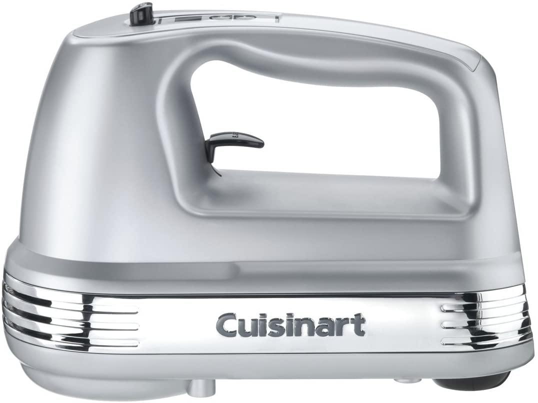 Cuisinart HM-90BCS Power Advantage Plus 9-Speed Handheld Mixer with Storage Case, Brushed Chrome - JOY2ESpree