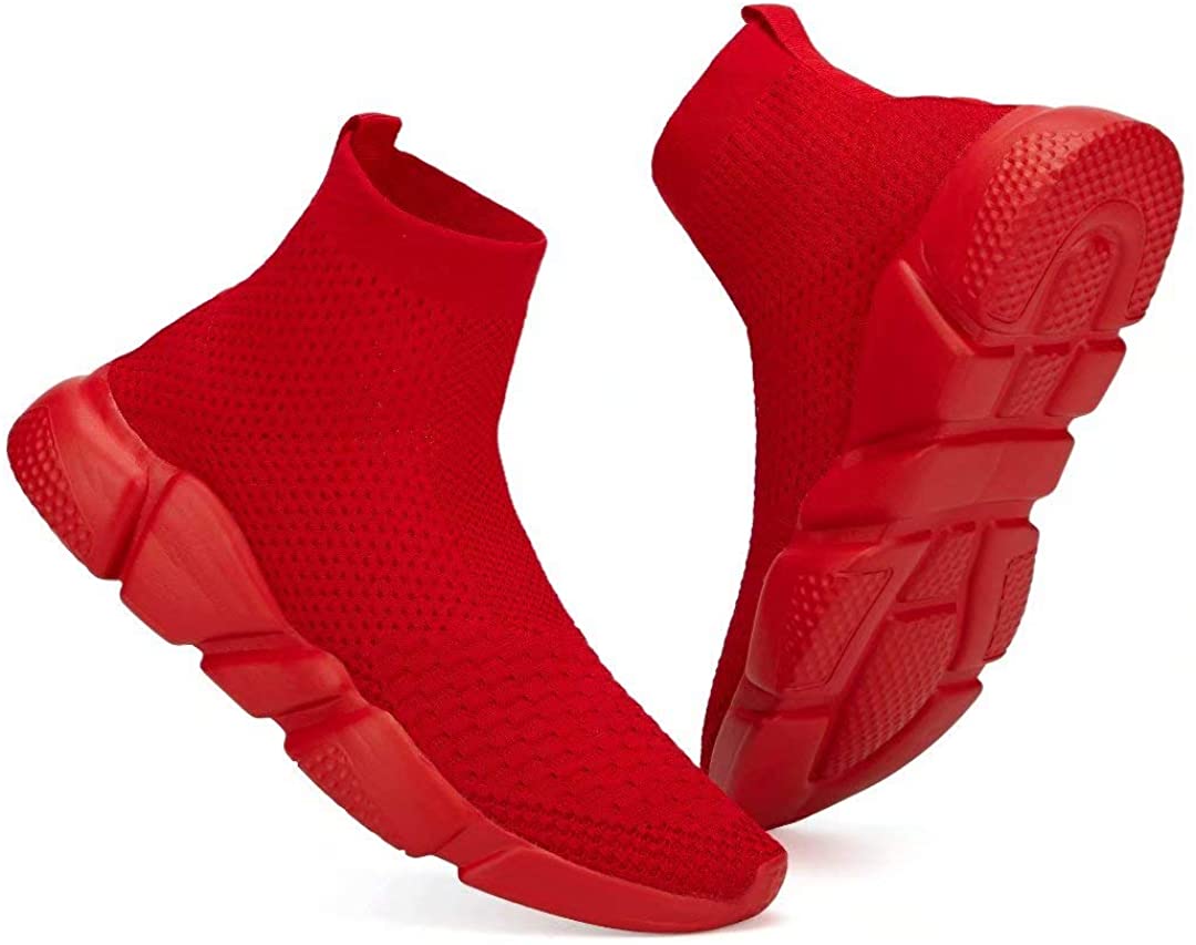 Voxge Men's and Women's Sock Sneakers Lightweight Breathable Athletic Running.