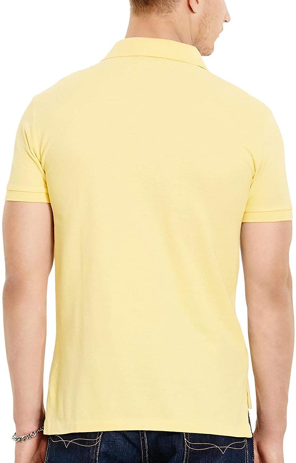 Polo RL Men's Custom Slim Fit Mesh Pony Shirt