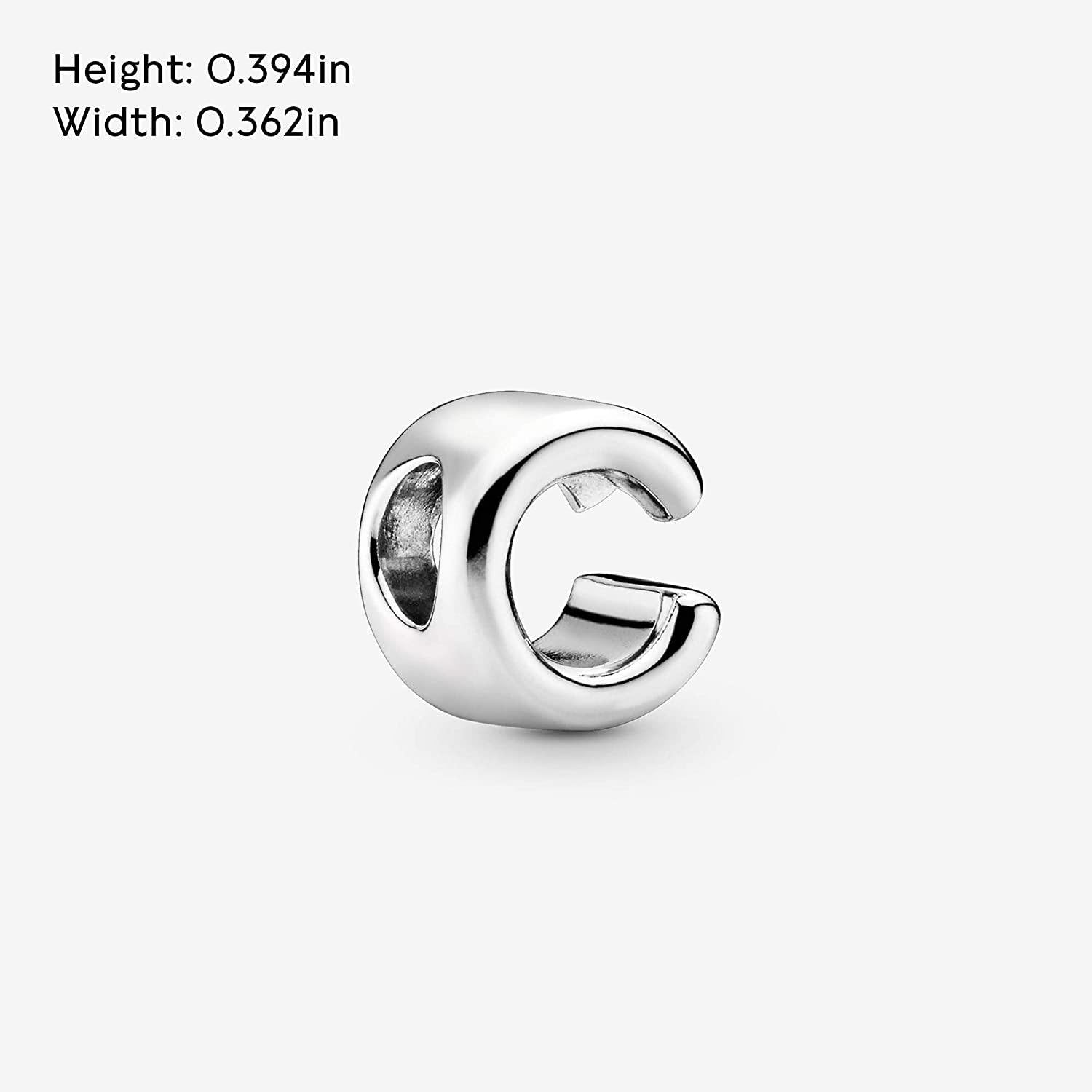 PANDORA Letter 925 Sterling Silver Charm - JOY2ESpree