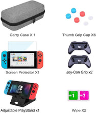 
                        
                          Cargar imagen en el visor de la galería, HEYSTOP Case Compatible with Nintendo Switch Carry Case Pouch Switch Cover Case 6 Joycon Grips - JOY2ESpree
                        
                      