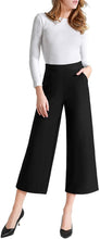 
                        
                          將圖片載入圖庫檢視器 Tsful High Waisted Wide Leg Pants for Women Summer Business Casual Crop Dress Pants Stretch Pull On Capris
                        
                      