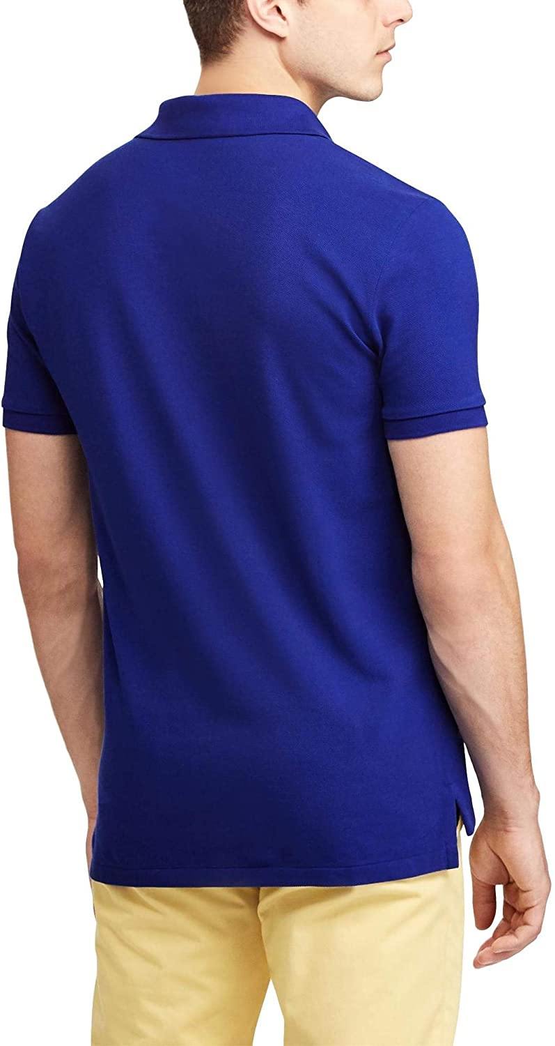 Polo RL Men's Custom Slim Fit Mesh Pony Shirt