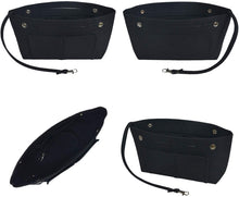 
                        
                          Muat gambar ke penampil Galeri, YIICOOLY Felt Tote Handbag Purse Organizer Insert Divider Shaper Bag in Bag
                        
                      