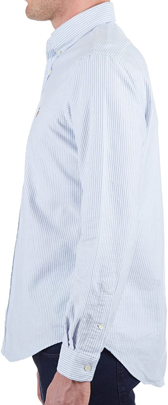 Ralph Lauren Mens Logo Button-Down Dress Shirt