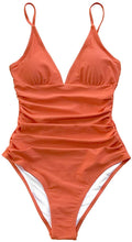 
                        
                          將圖片載入圖庫檢視器 CUPSHE Women's One Piece Swimsuit Tummy Control V Neck Two Piece Bathing Suit
                        
                      