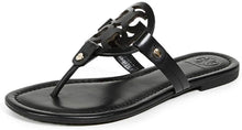 
                        
                          Load image into Gallery viewer, Tory Burch Women's Miller Thong Sandals, Black
                        
                      