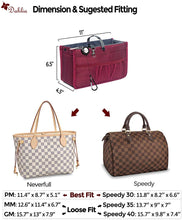 
                        
                          Load image into Gallery viewer, Dahlia's Patented Handbag Purse Organizer Insert - STURDY Flexible
                        
                      