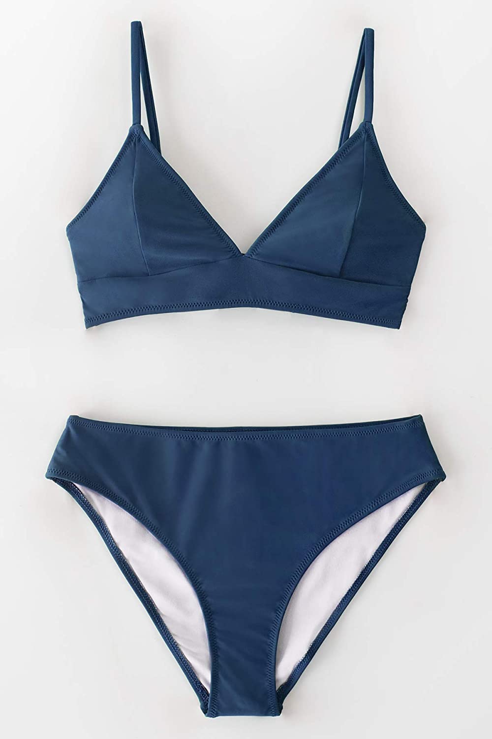 CUPSHE Women's Bikini Triangle Sexy Lace Up Two Piece Bathing Suit