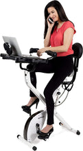 
                        
                          Muat gambar ke penampil Galeri, FitDesk Bike Desk 3.0 - Folding Stationary Exercise Bicycle Desk with Massage Bar &amp; Work Out Bands - JOY2ESpree
                        
                      