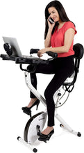 
                        
                          Muat gambar ke penampil Galeri, FitDesk Bike Desk 3.0 - Folding Stationary Exercise Bicycle Desk with Massage Bar &amp; Work Out Bands - JOY2ESpree
                        
                      