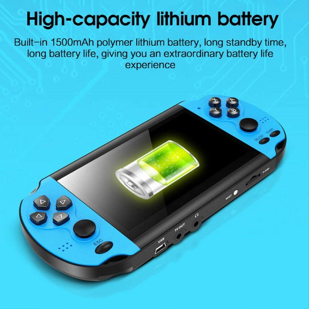 yierda Handheld Game Console X7 Retro Nostalgic Dual Joystick 4.3-Inch High-Definition Screen - JOY2ESpree