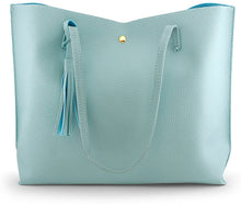 
                        
                          Cargar imagen en el visor de la galería, Oct17 Women Large Tote Bag - Tassels Faux Leather Shoulder Handbags, Fashion Ladies Purses Satchel Messenger Bags
                        
                      