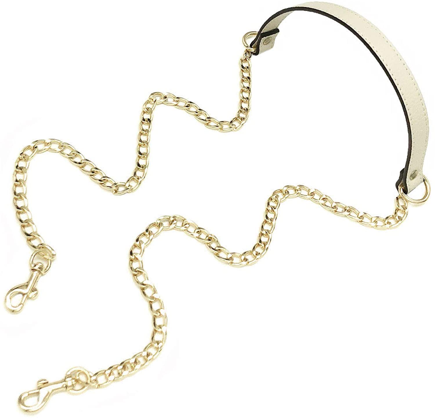 VanEnjoy Replacement Chain & Genuine Leather Shoulder Strap