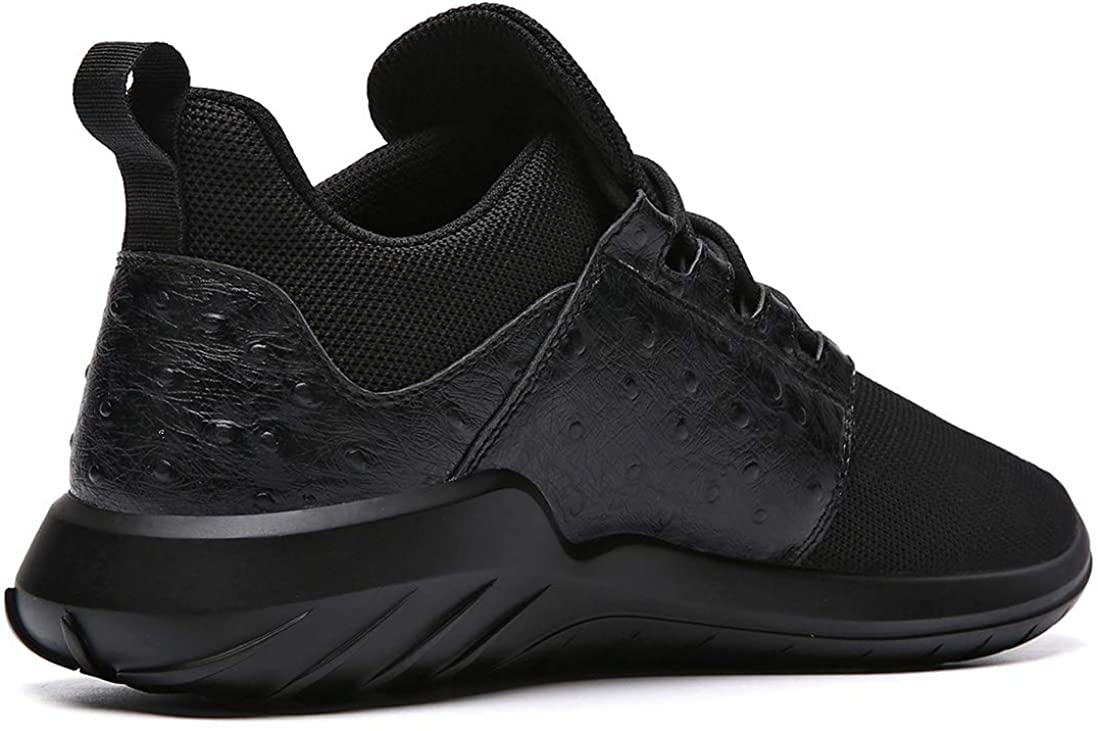 Soulsfeng Mens Running Shoes Mesh Breathable Lightweight Cushioning Training Athletic Sneakers