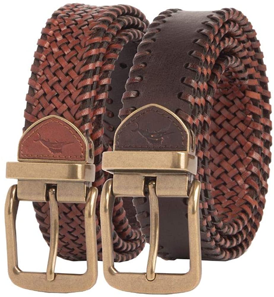 Tommy Bahama Men's Leather Reversible Belt
