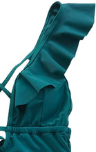 
                        
                          Cargar imagen en el visor de la galería, CUPSHE Women's One Piece Swimsuit Ruffle Deep V Neck Strappy Swimwear Bathing Suits
                        
                      