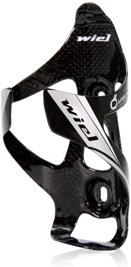 Wiel Full Carbon Fiber Bicycle Bike Light Drink Water Bottle Cage Holder