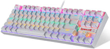
                        
                          Muat gambar ke penampil Galeri, Redragon K552 Mechanical Gaming Keyboard RGB LED Rainbow Backlit Wired Keyboard with Red Switches for Windows Gaming PC (87 Keys, Black) - JOY2ESpree
                        
                      