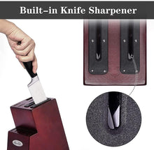 
                        
                          Muat gambar ke penampil Galeri, Harriet Knife Set, 14-Piece Kitchen Knife Set with Block Wooden, German Stainless Steel Professional Chef Knife Set with Sharpener, White - JOY2ESpree
                        
                      