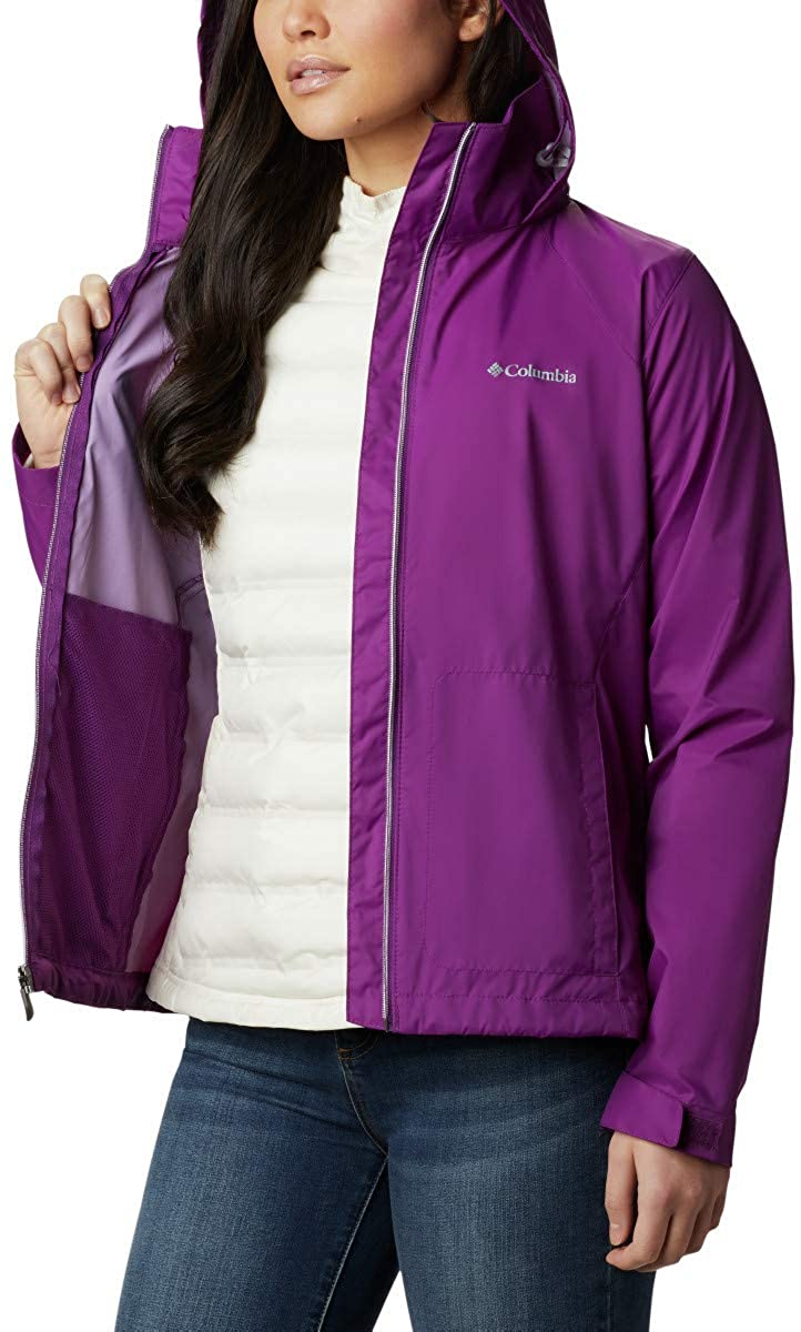 Columbia Women's Switchback Iii Adjustable Waterproof Rain Jacket