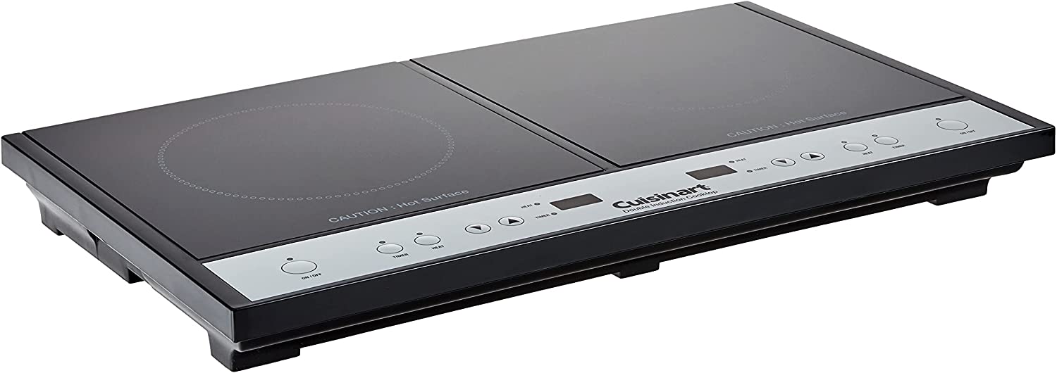 Cuisinart ICT-60 Double Induction Cooktop, One Size, Black - JOY2ESpree