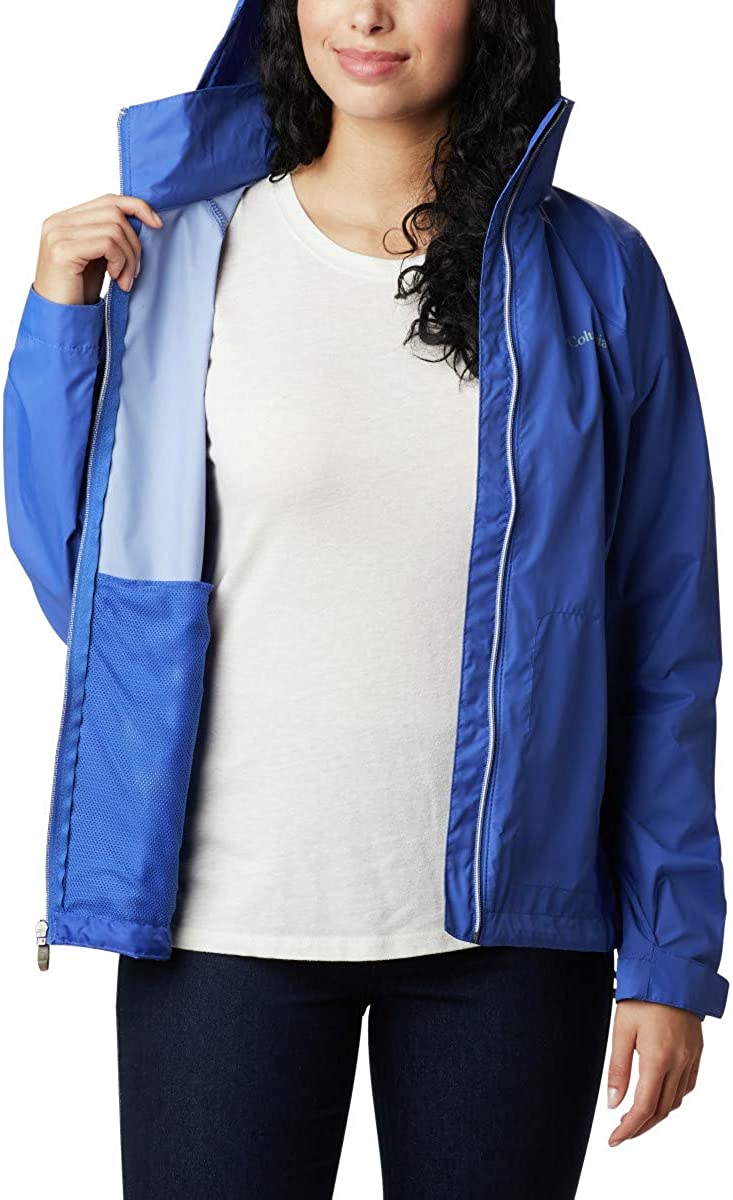 Columbia Women's Switchback Iii Adjustable Waterproof Rain Jacket