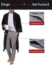 
                        
                          Muat gambar ke penampil Galeri, Bintangor Men's Sleep Pajama Pants 100% Cotton Knit Elastic Waistband Lounge Wear Long
                        
                      
