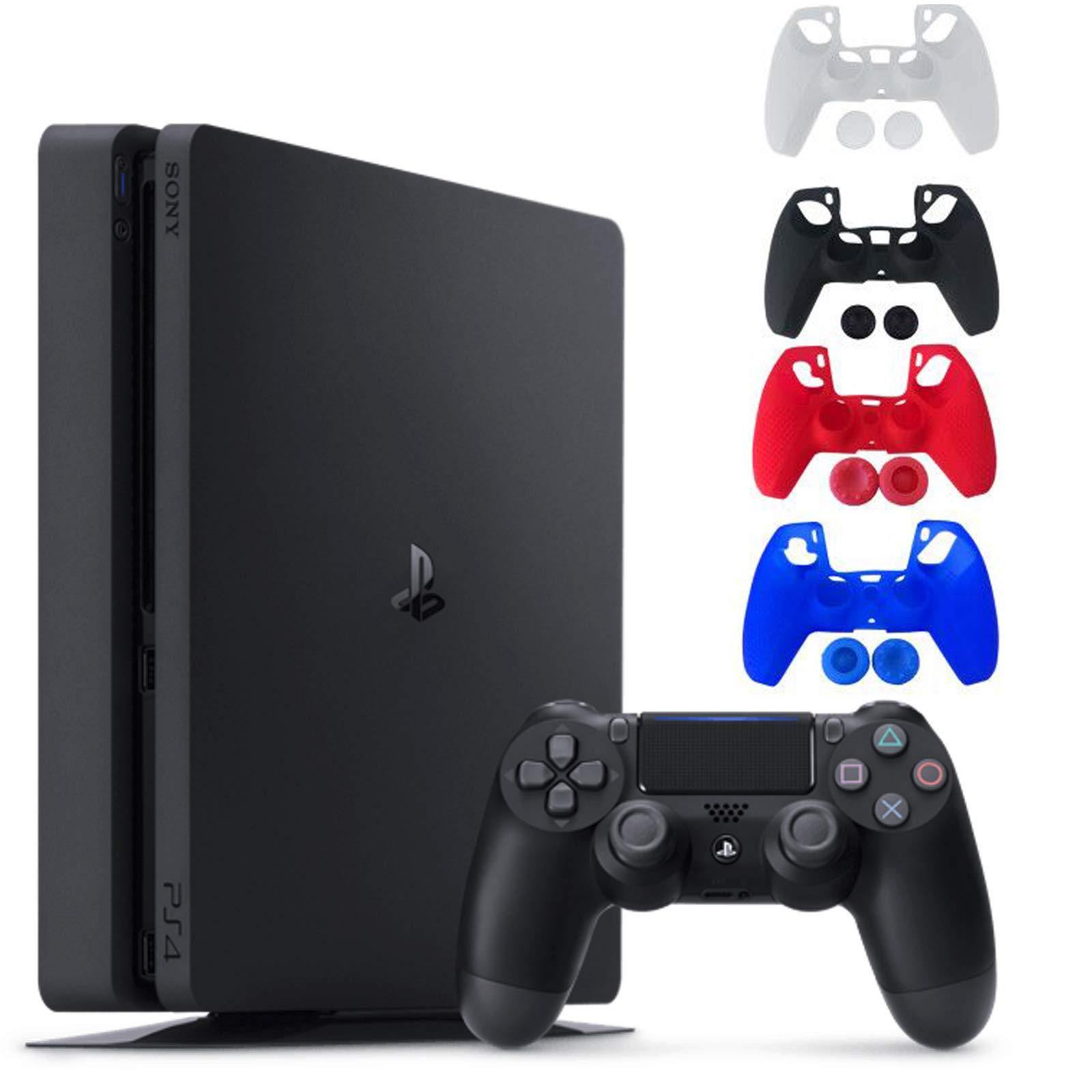 Sony Console Playstation 4-1TB Slim Edition Jet Black - JOY2ESpree