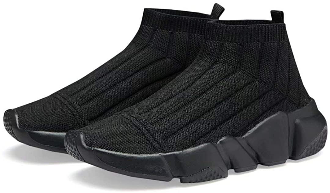 YAVY Kids Sock Sneakers for Boys and Girls Tennis Sock Shoes Lightweight Running Shoes Breathable Casual Sports Shoes - JOY2ESpree
