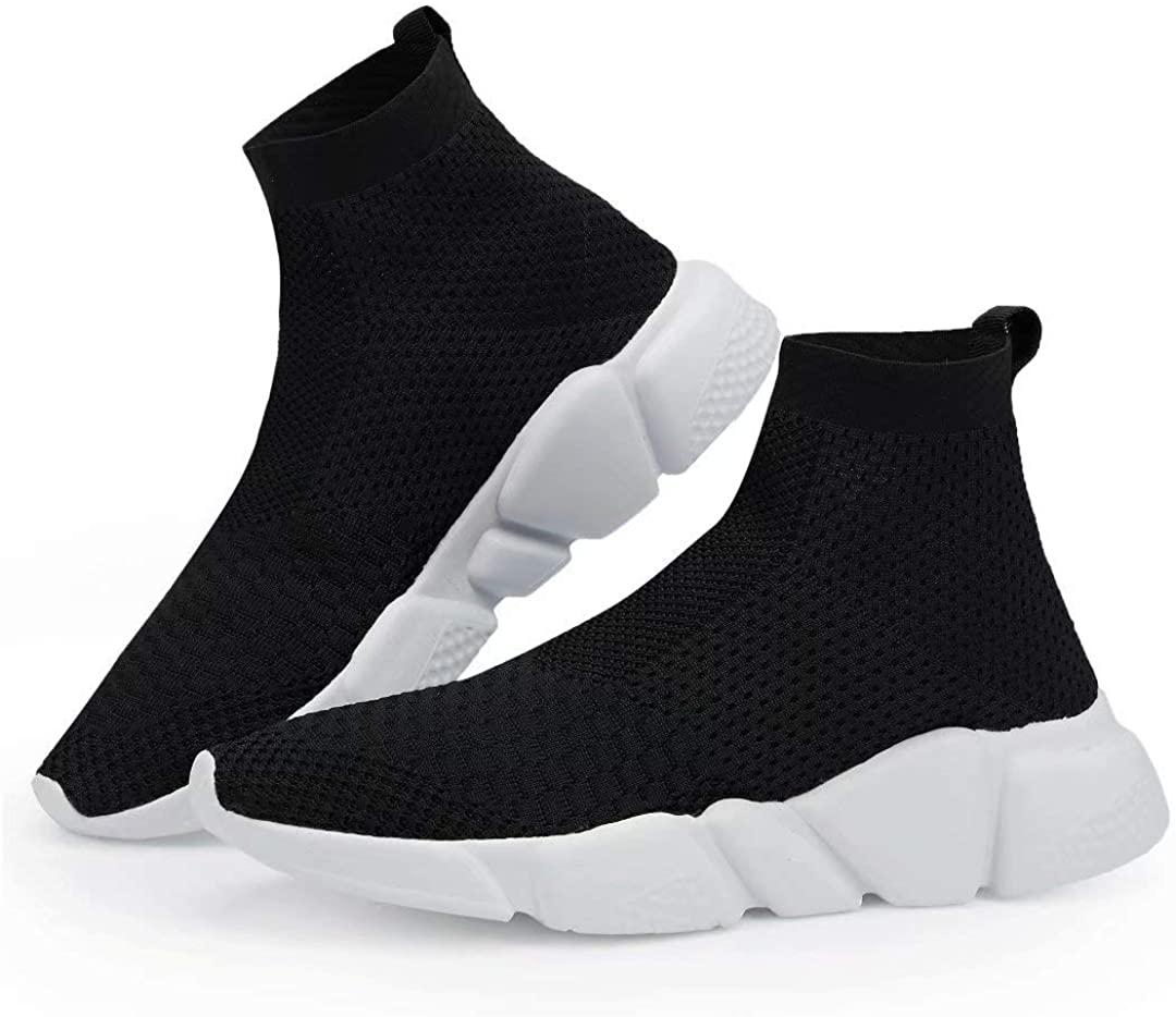 Voxge Men's and Women's Sock Sneakers Lightweight Breathable Athletic Running.