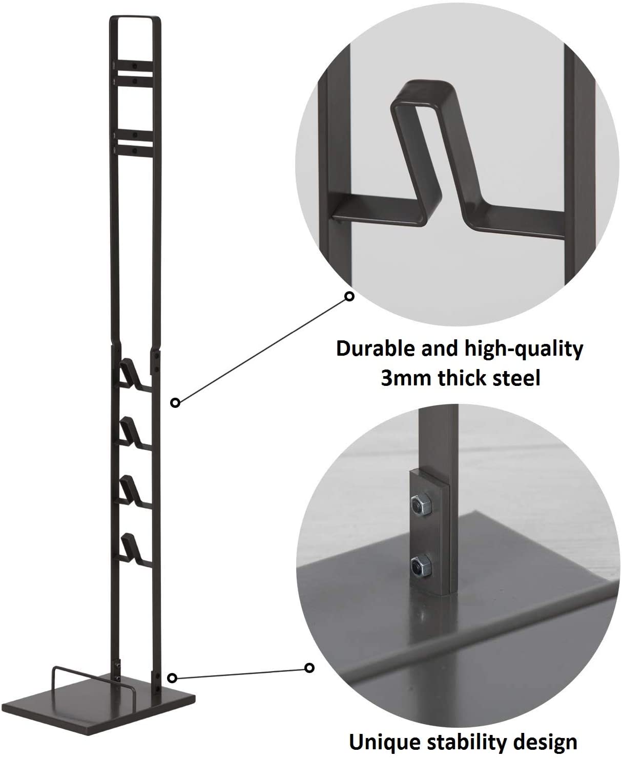 Tolhoom Storage Stand Dock Docking Station for Dyson V11 V10 V8 V7 V6 Cordless Stick Vacuum Cleaner, Stable Metal Storage Bracket Organizer Rack - JOY2ESpree