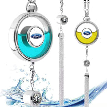 
                        
                          画像をギャラリービューアに読み込む, VILLSION Car Logo Perfume Air Freshener Rearview Mirror Pendant Ornament Exquisite for Car with Gift Box
                        
                      
