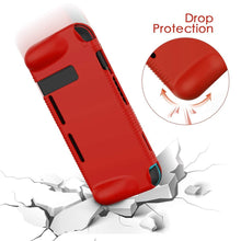 
                        
                          Load image into Gallery viewer, Semeving for Nintendo Switch Case,Soft Protective Case with Ergonomic Grip Design,Shock-Absorption&amp;Anti-Scratch (Red) - JOY2ESpree
                        
                      