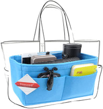 
                        
                          將圖片載入圖庫檢視器 Vercord Felt Organizer Insert for Purse Handbag Tote Bag in Bag Inside Shaper Divider Neo Beige Small
                        
                      