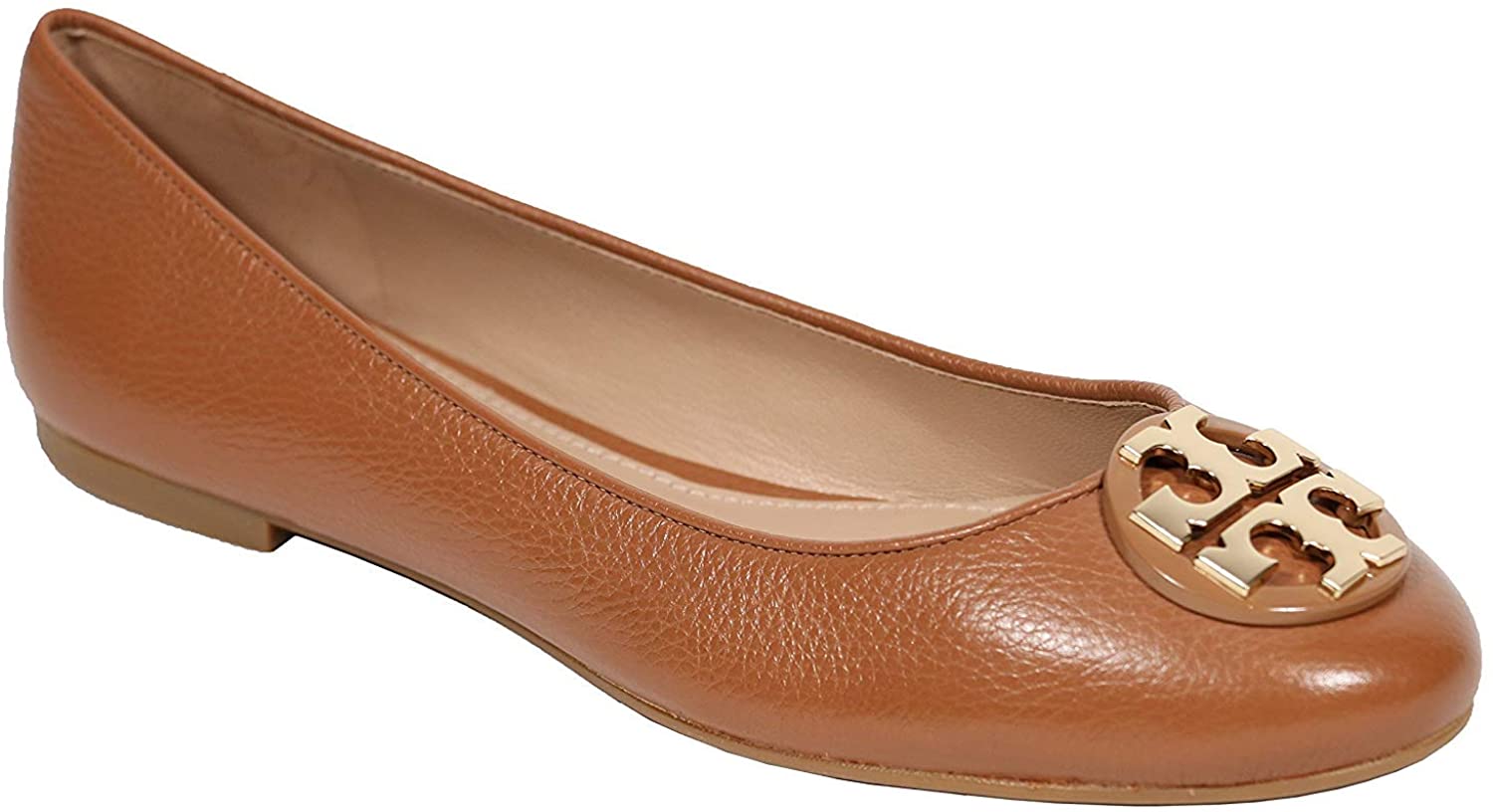 Tory Burch Tumbled Leather Claire Ballet Flat