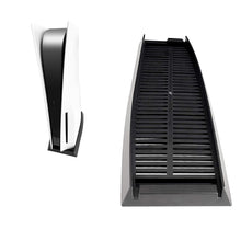
                        
                          Muat gambar ke penampil Galeri, Vertical Stand Holder for PS5 Digital Edition, Stand Cooler for Sony Playstation 5 DE Console with Built-in Air Vents and Non-Slip Feet - JOY2ESpree
                        
                      