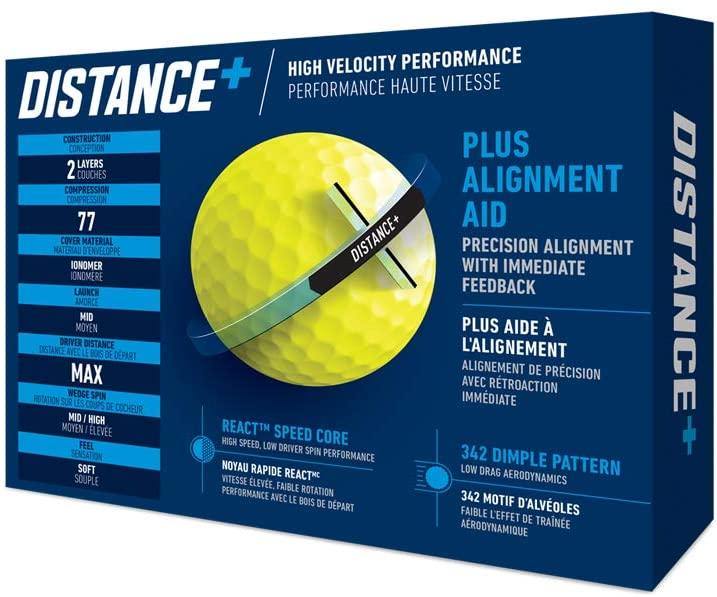 2021 TaylorMade Distance+ Golf Balls - JOY2ESpree