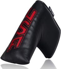 
                        
                          गैलरी व्यूवर में इमेज लोड करें, Big Teeth Golf Blade Putter Cover Head Covers Club Protector Magnetic Bar Closure USA Pattern for Scotty Cameron Taylormade Odyssey - JOY2ESpree
                        
                      