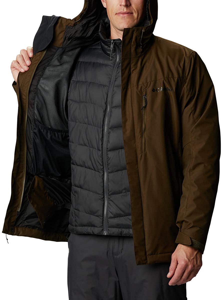 Columbia Men\'s Whirlibird IV Interchange Jacket, Waterproof & Breathable