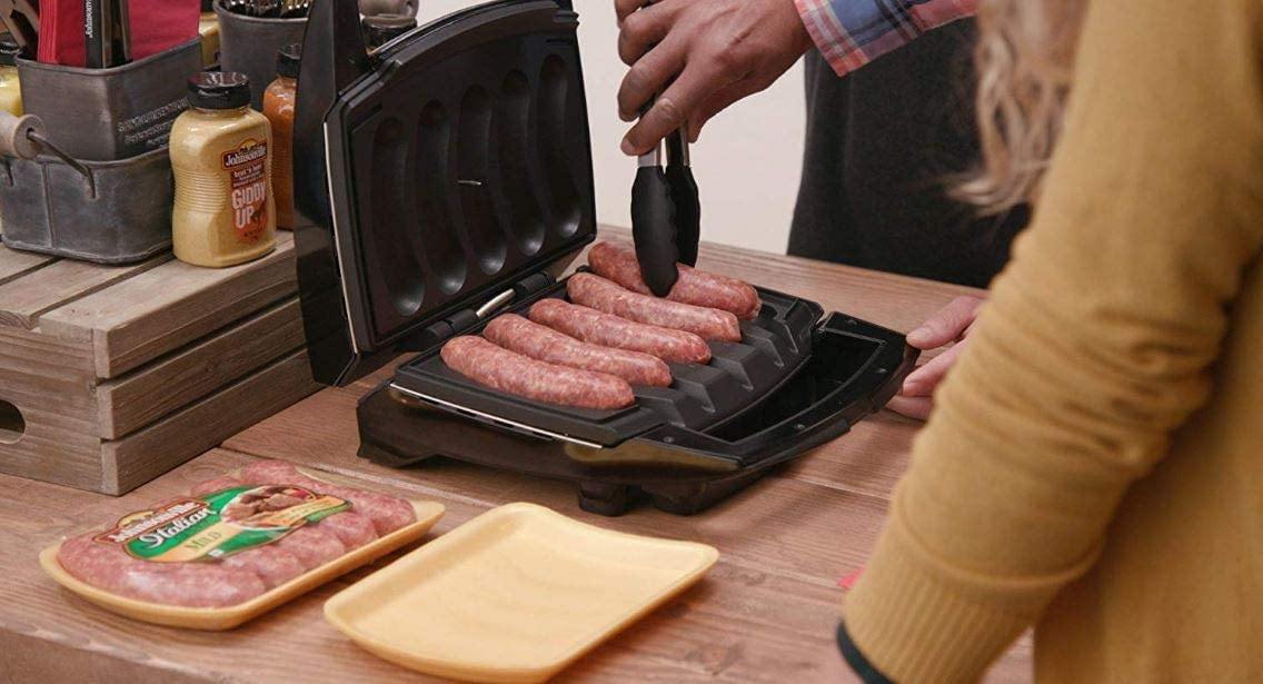 Johnsonville Sizzling Sausage Electric Indoor Grill - JOY2ESpree