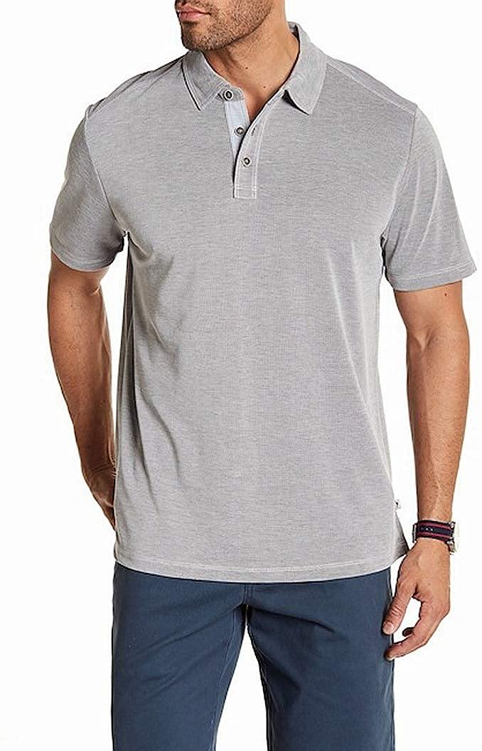 Tommy Bahama Shoreline Surf Polo Shirt Short Sleeve Three Button Soft Golf Shirts - JOY2ESpree