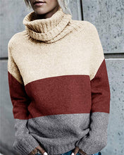 
                        
                          Muat gambar ke penampil Galeri, FISACE Womens Solid Round Neck Oversized Turtleneck Full Sleeve Knitted Sweater Pullover
                        
                      