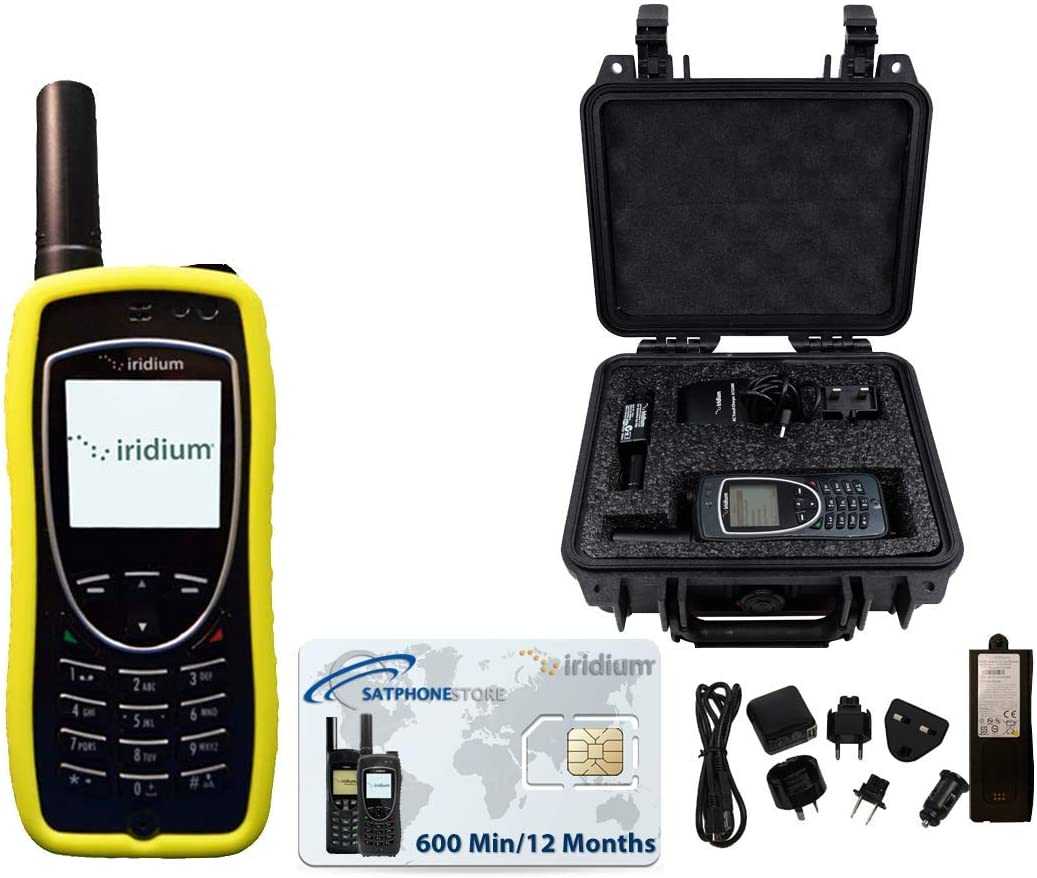 SatPhoneStore Iridium 9575 Extreme Satellite Phone Deluxe Package with Pelican Case